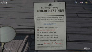 29 Book request (I)