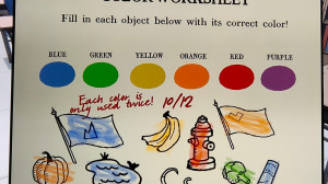 24 Color Worksheet (I)