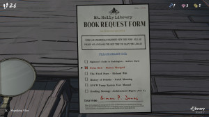 29 Book request (I)