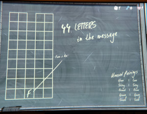 13 Message codé (I)