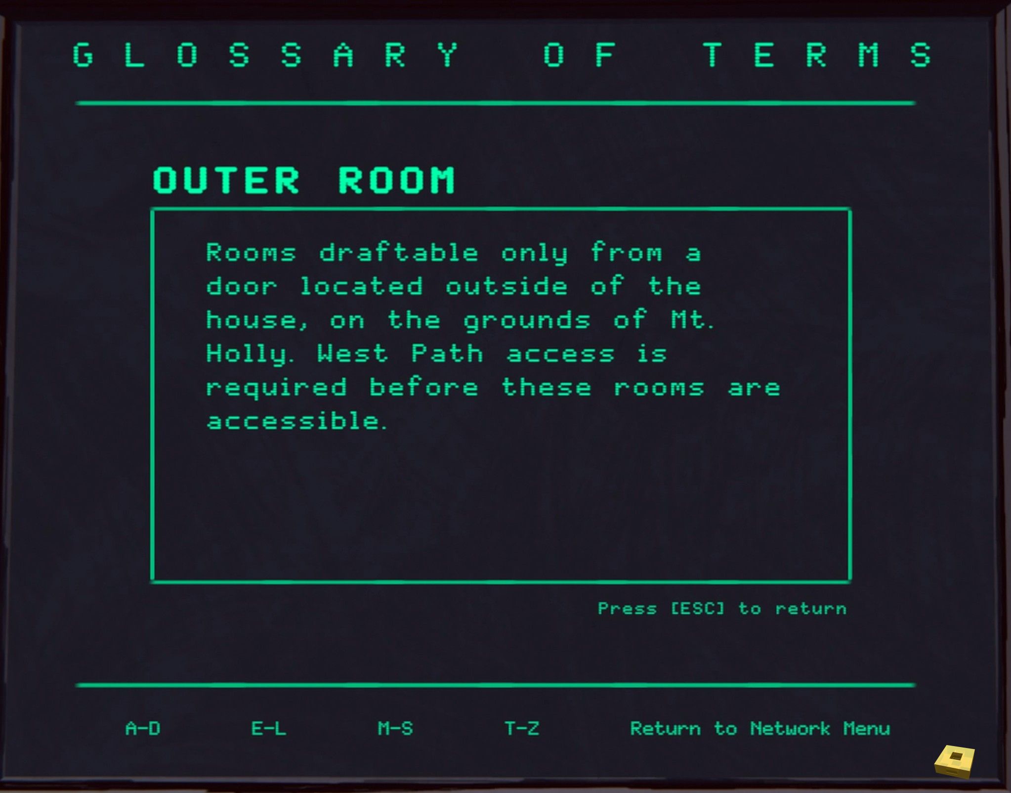 56 Outer room (I)