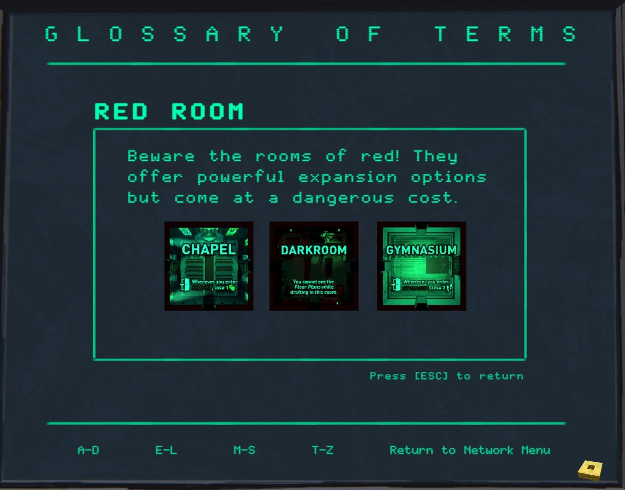 61 Red room (I)