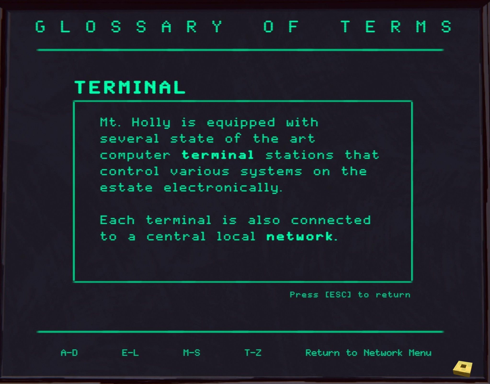 69 Terminal (I)