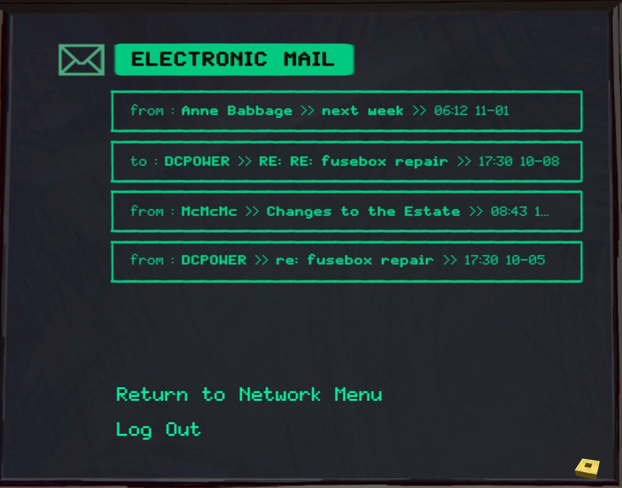 77 Electronic mail (I)