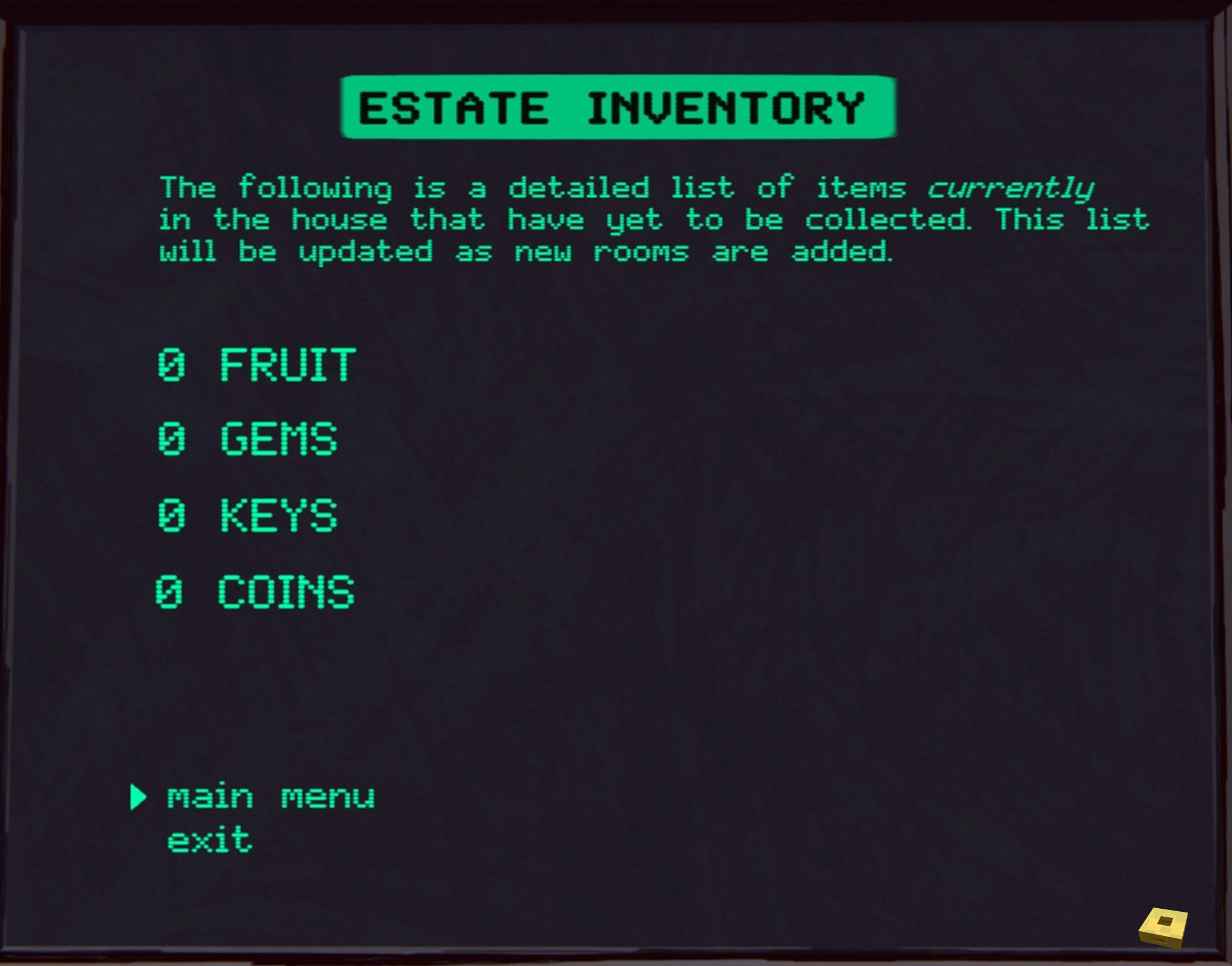 76 Estate inventory (I)