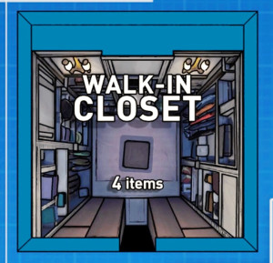 Walk in closet (I)