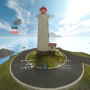 Detail of the lighthouse (I)