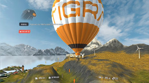 A hot air balloon (I)
