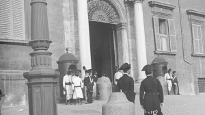 Rome, Entrée du Quirinal (S)