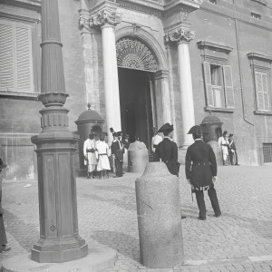 Rome, Entrée du Quirinal (S)