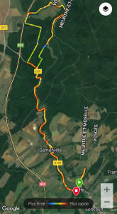 Gouffre fond souche, circuit (I)