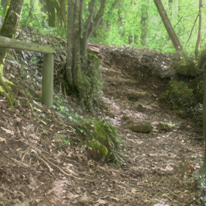 Hell's Cave, trail (S)