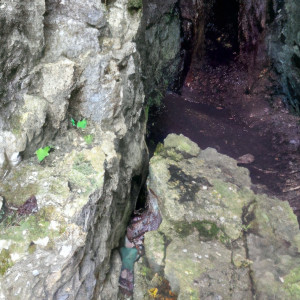 Hell's Cave, interior (P)