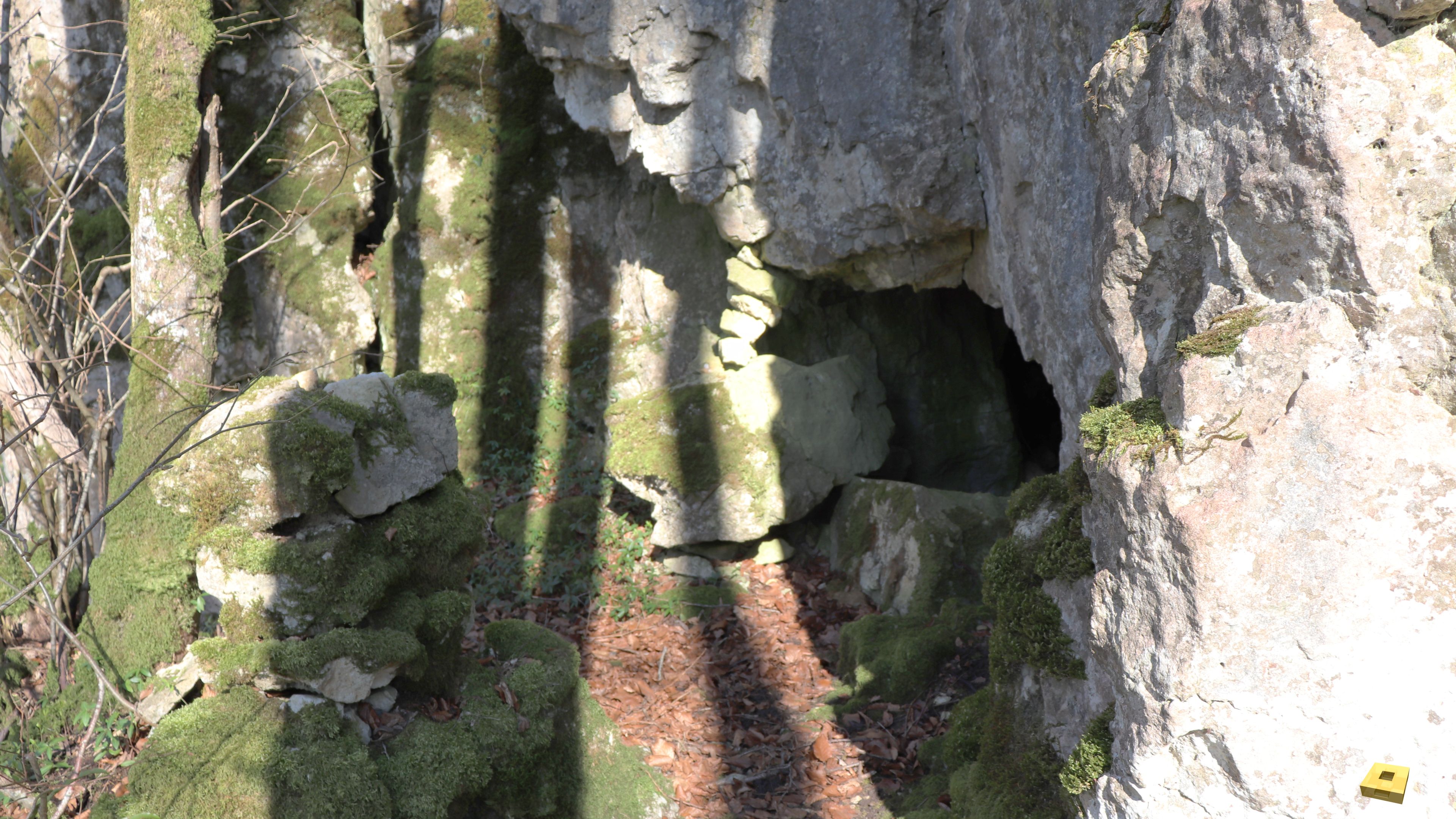 Grotte Bôve, entrée (I)