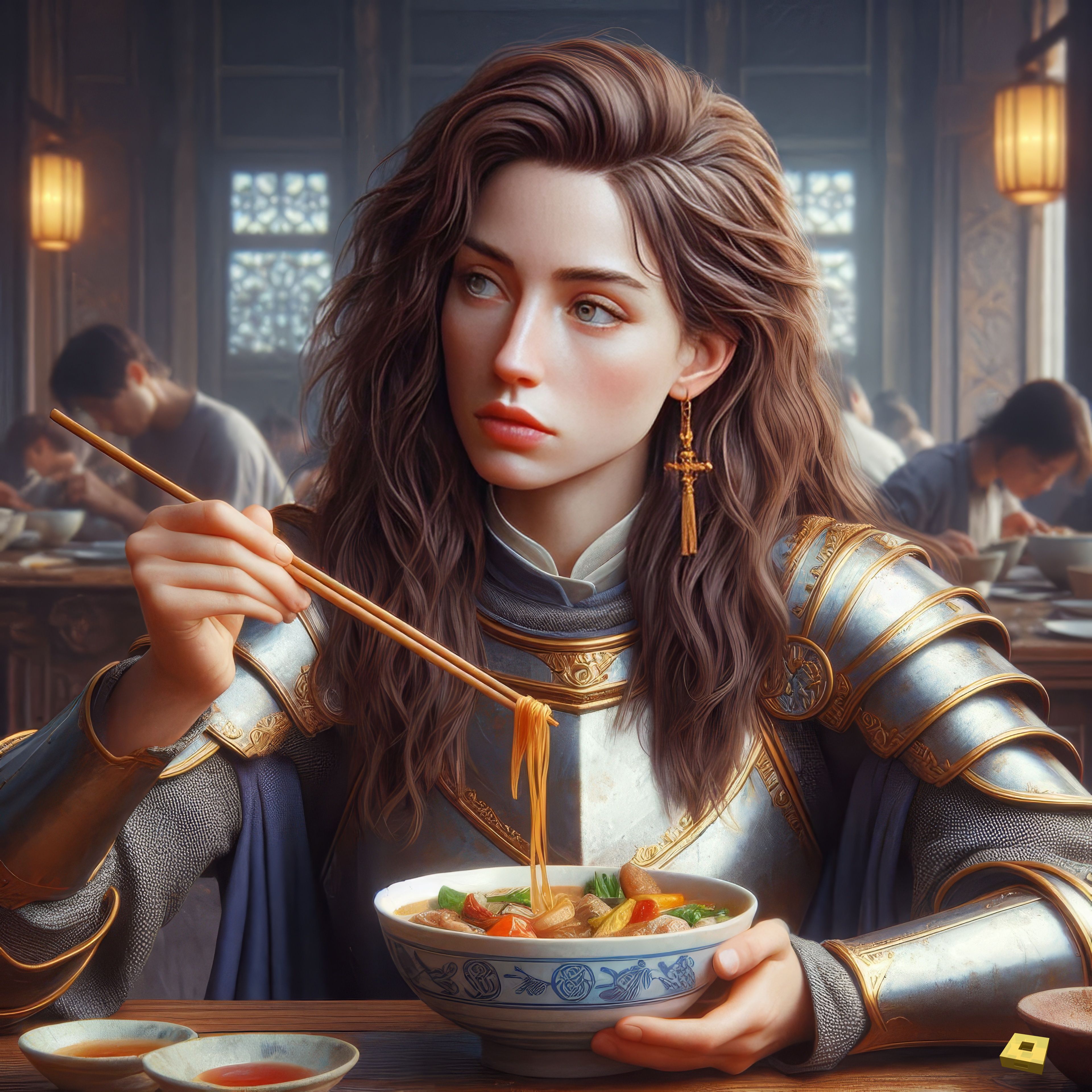 Jeanne at the Chinese (I)