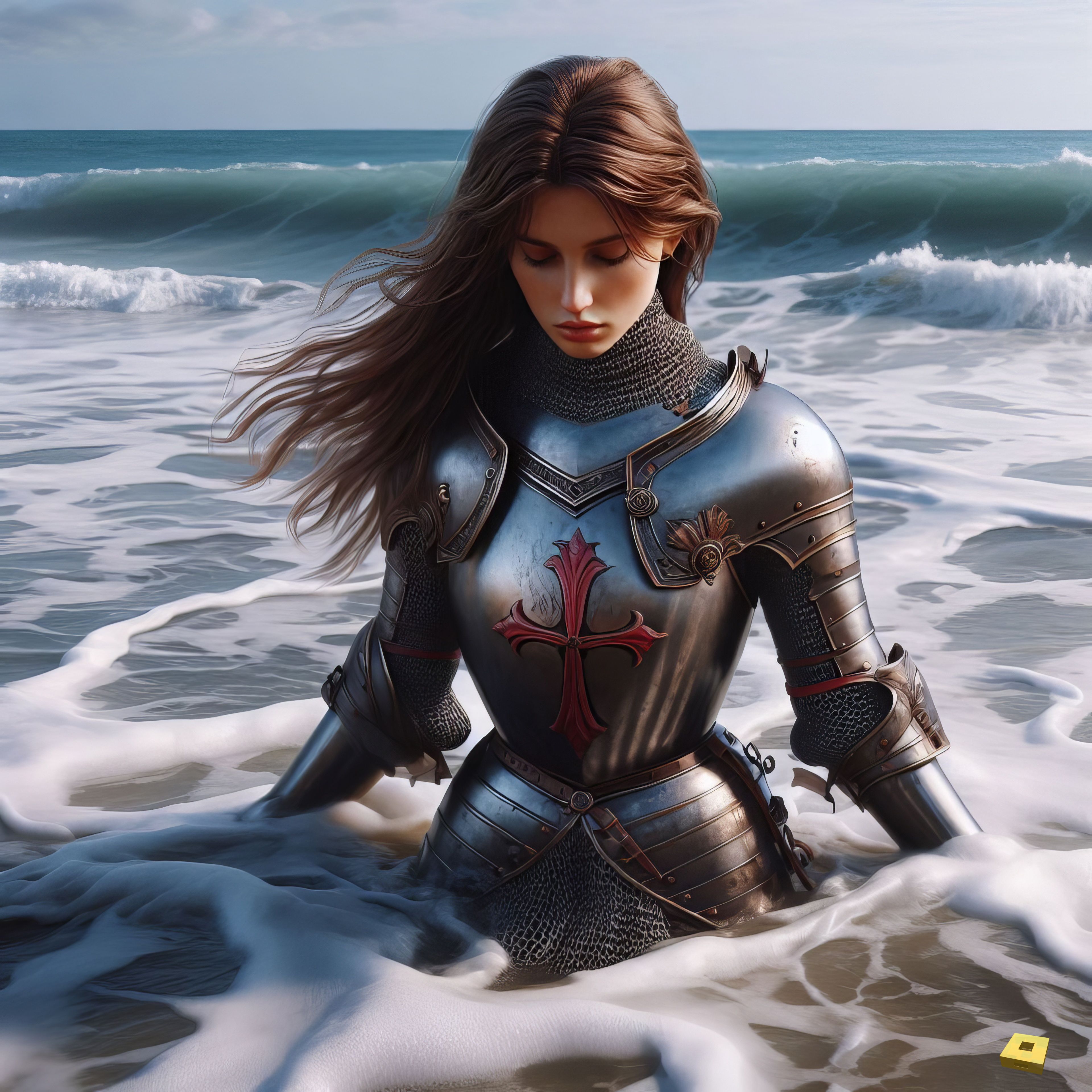 Jeanne at the Ocean (I)
