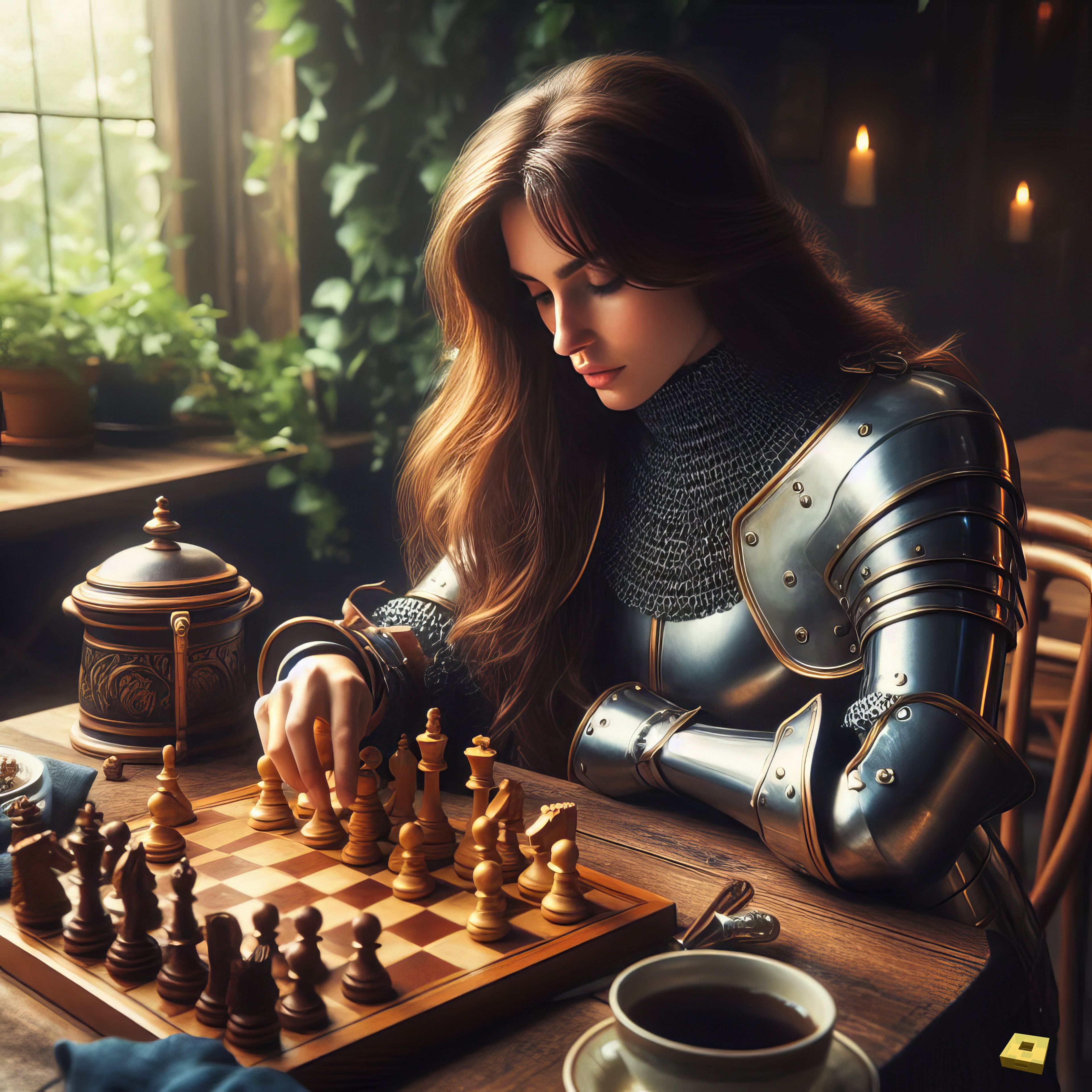Jeanne plays chess (I)