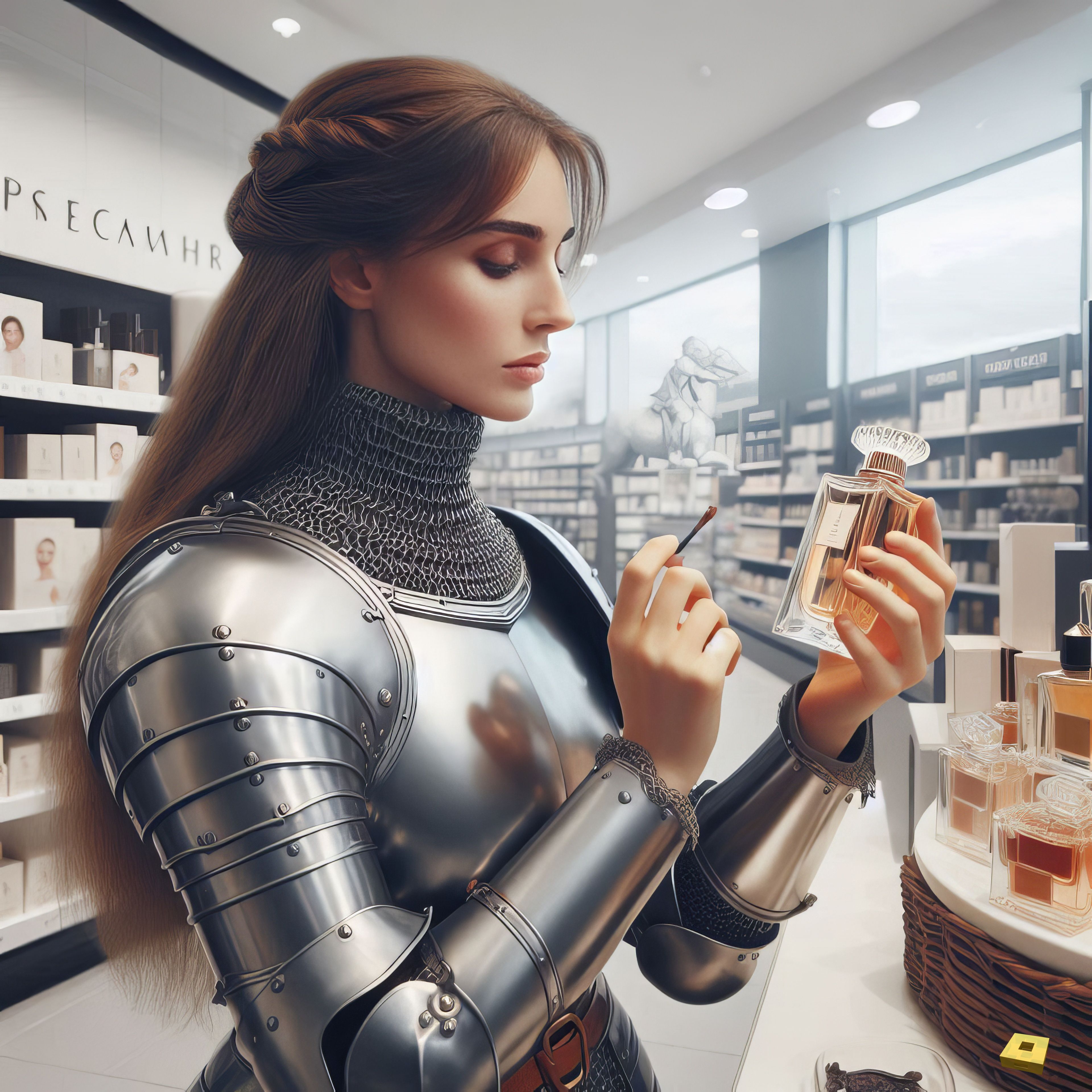 Jeanne dans une parfumerie (I)
