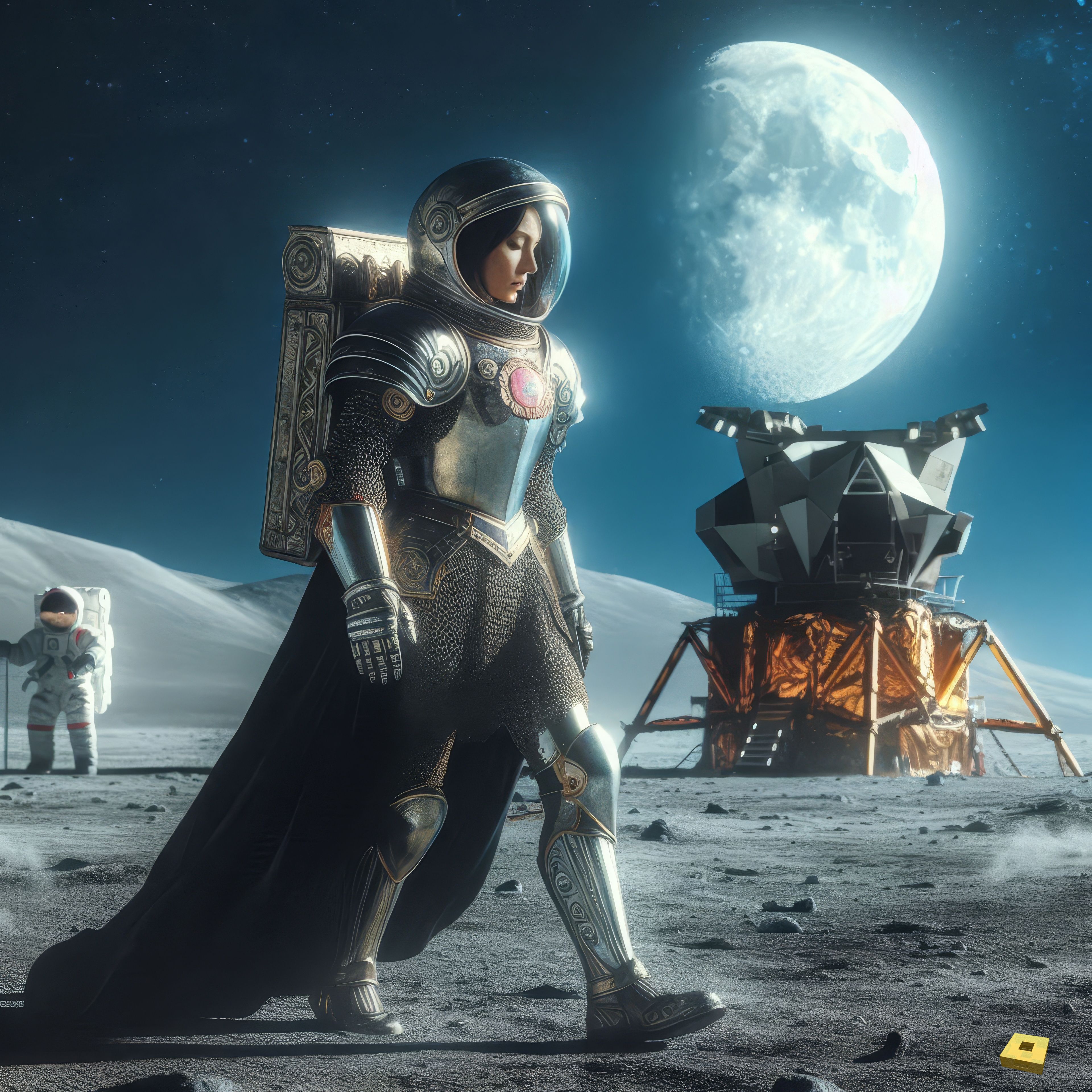 Johanna auf dem Mond (I)