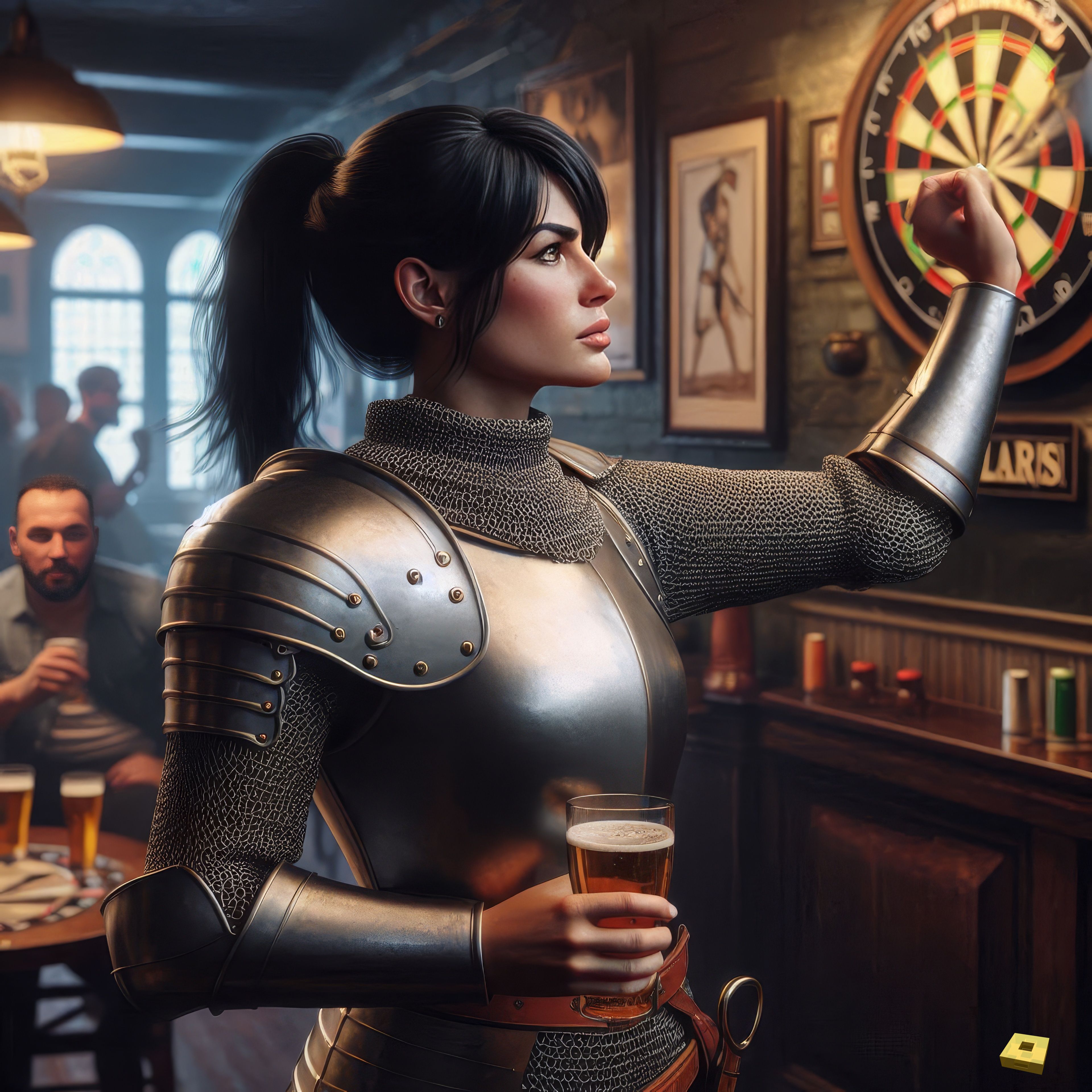 Jeanne im Pub (Ich)