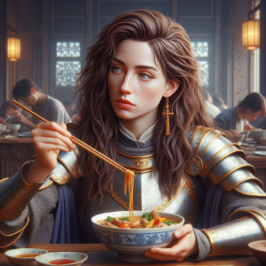 Jeanne at the Chinese (I)