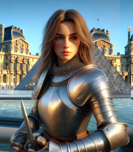 Jeanne au Louvre (S)