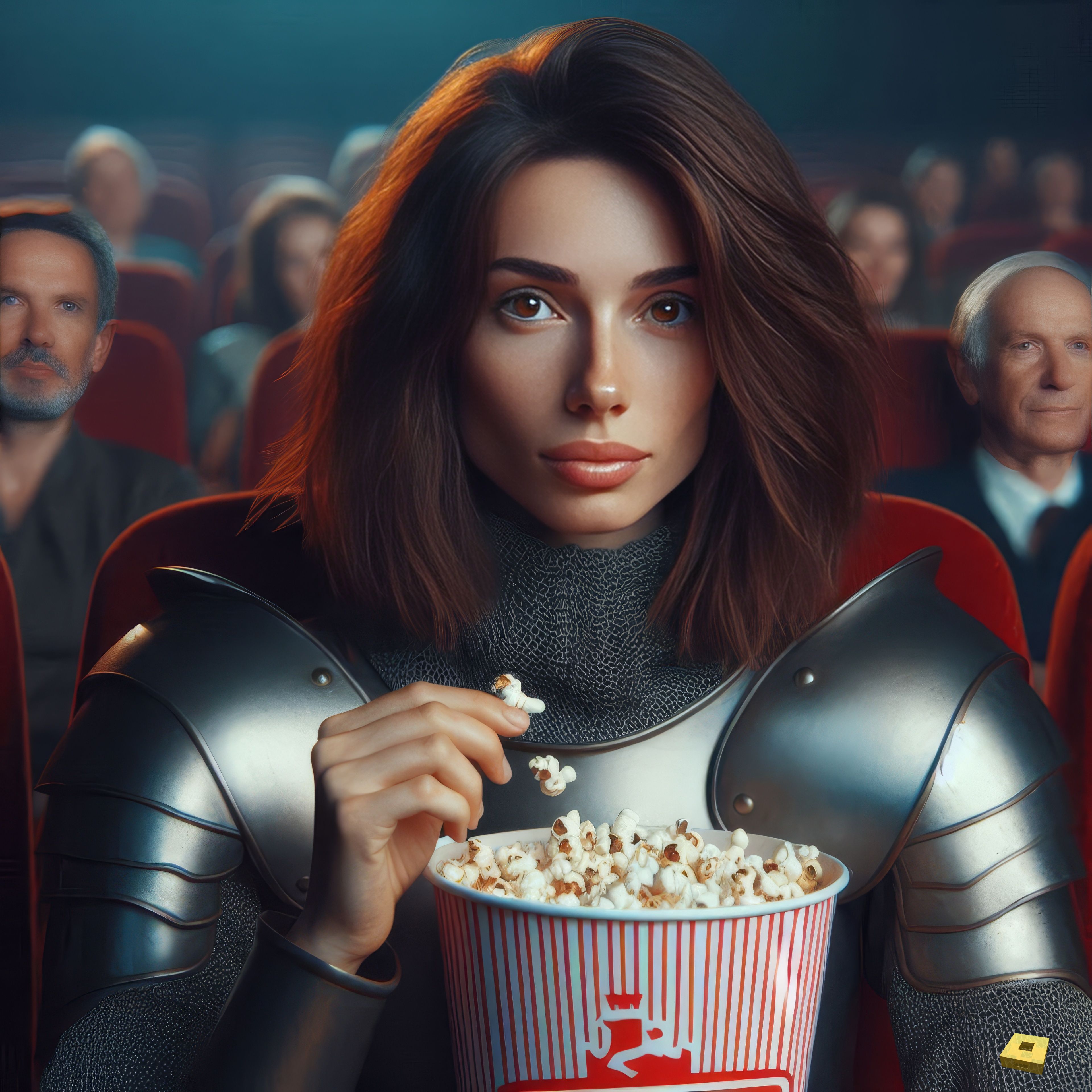 Jeanne at the cinema (I)
