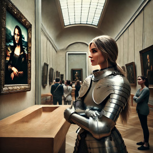 Jeanne au Louvre (I)