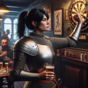 Jeanne at the pub (I)