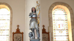 Aillianville, church - Joan of Arc (S)