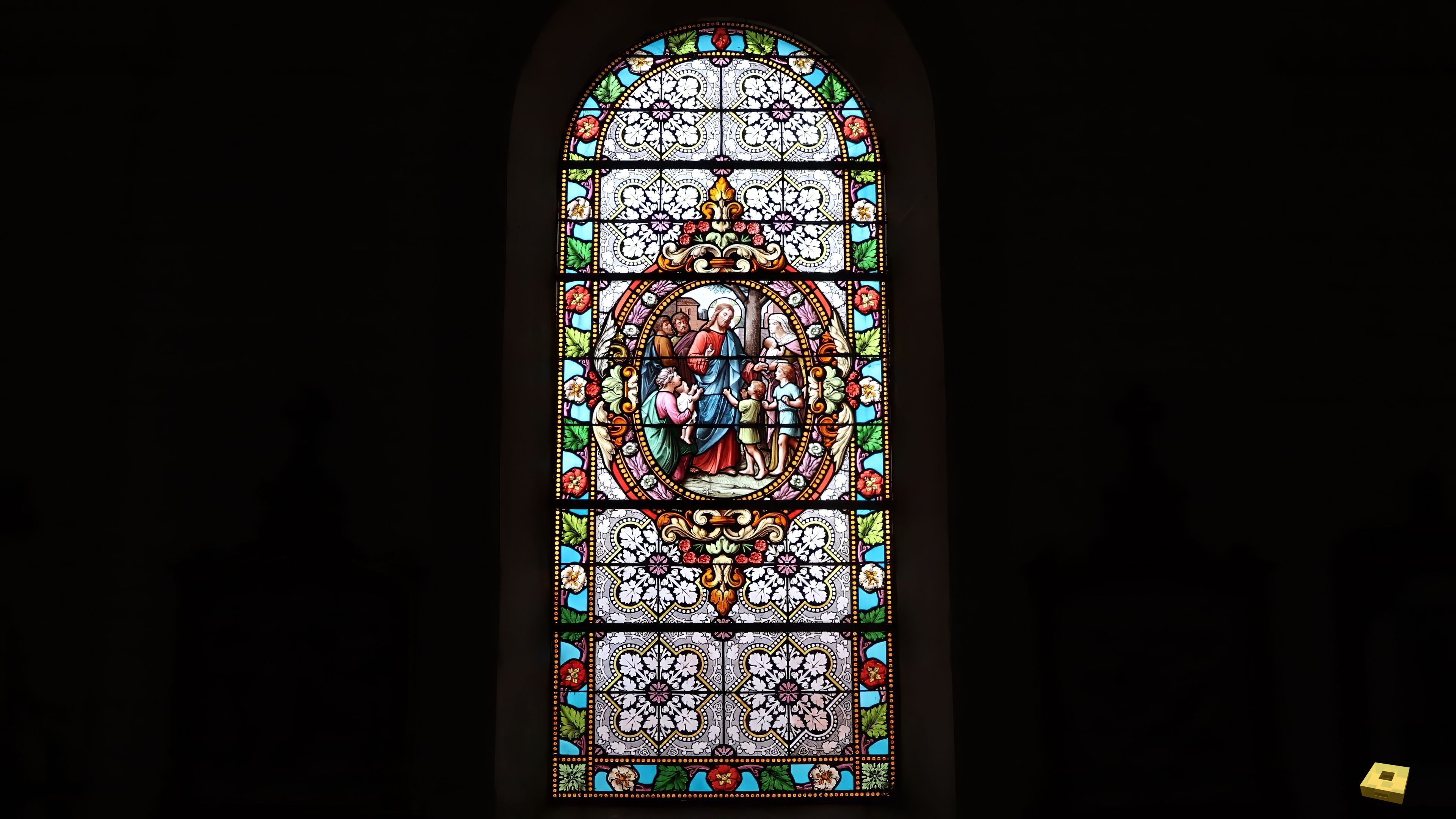 Aillianville, église - vitrail (I)