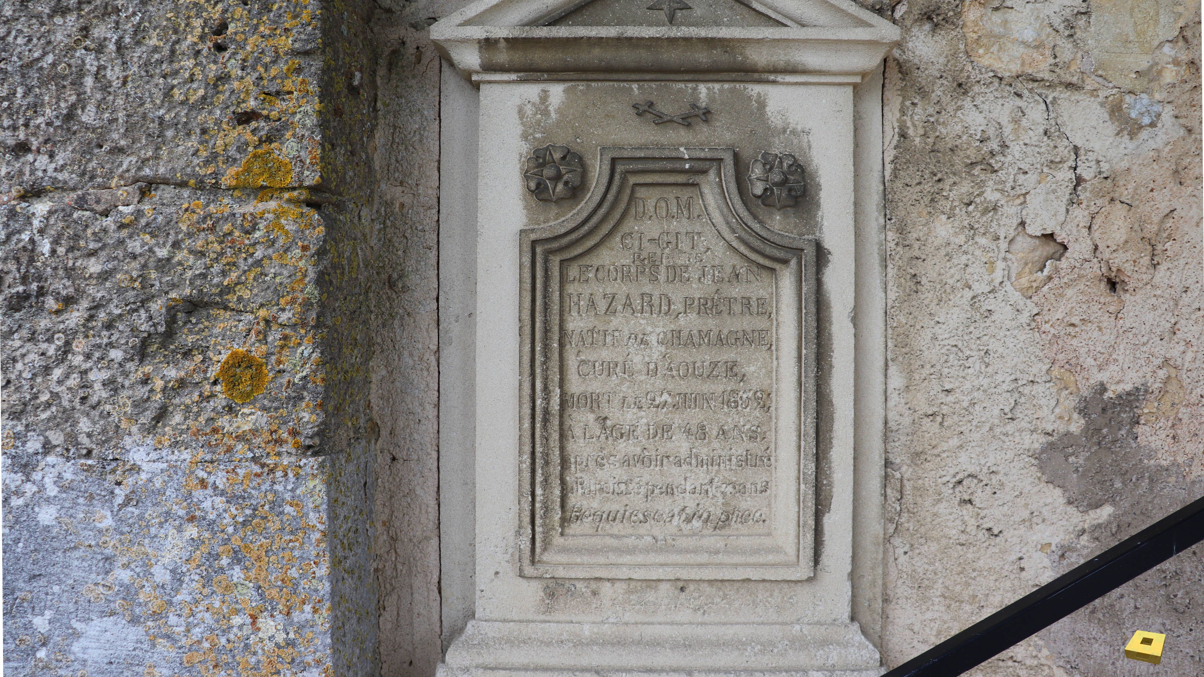 Aouze, church - stone (I)