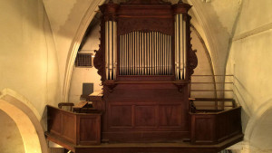 Aouze, church - organ  (I)