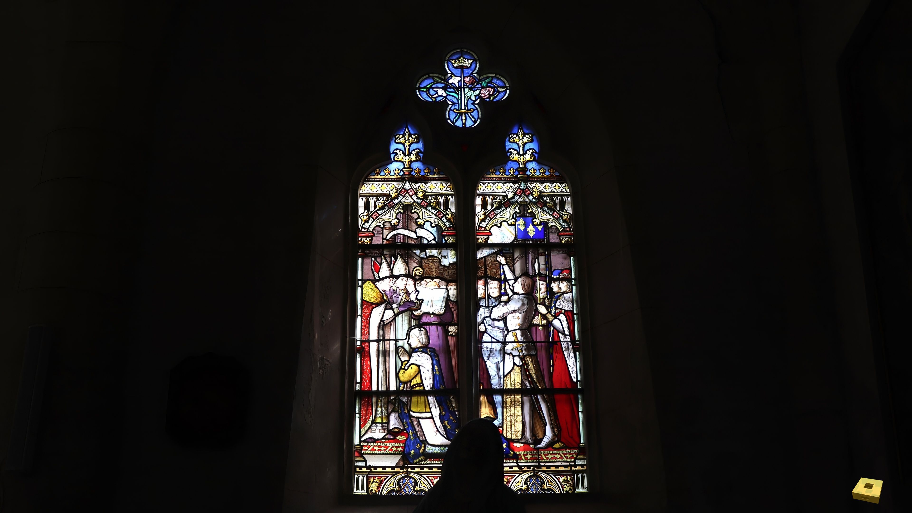 Aroffe, church - stained glass (I)