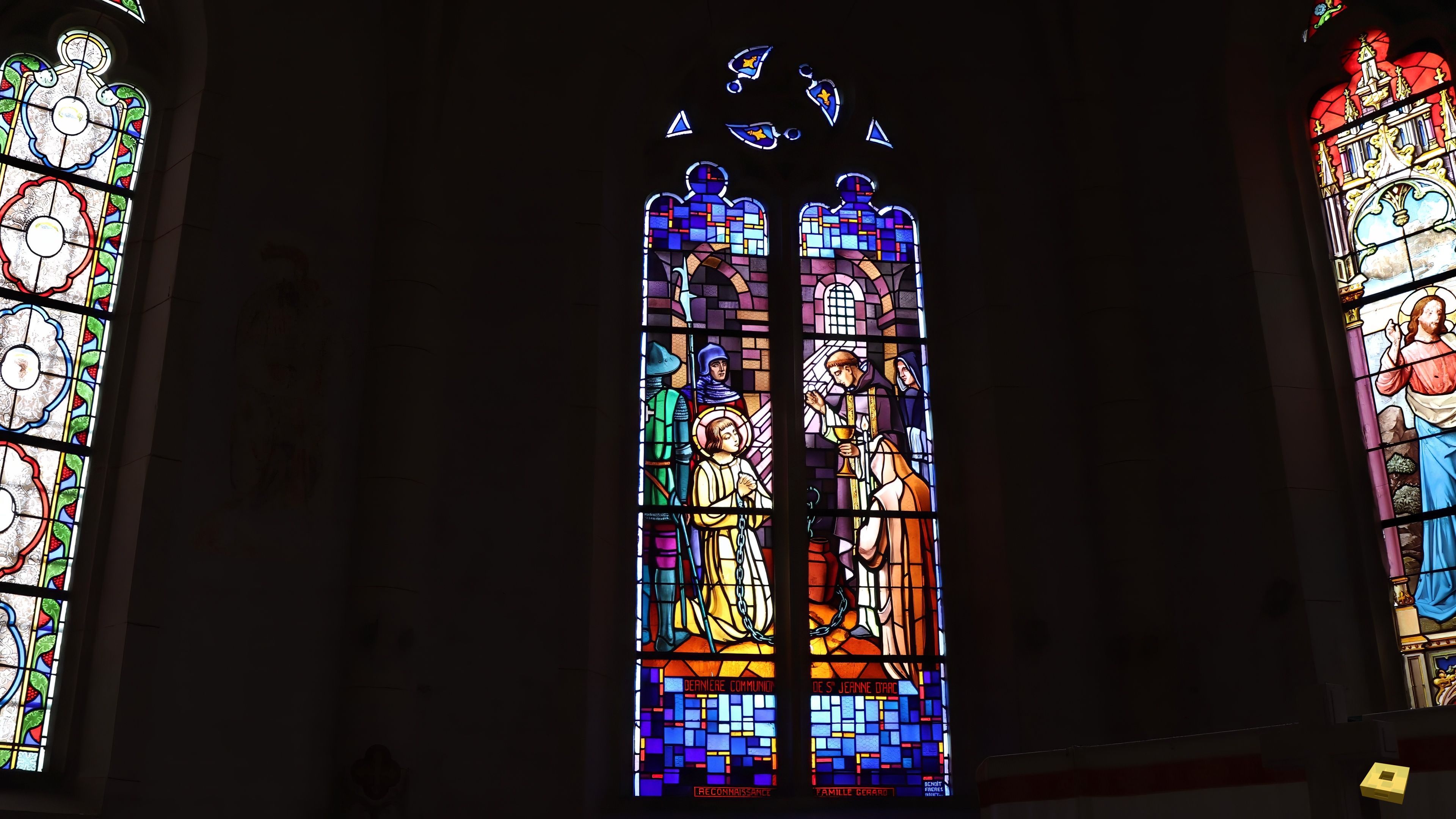 Aroffe, église - vitrail (I)