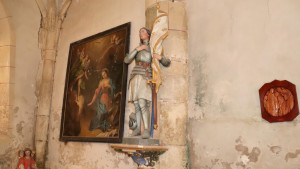 Aroffe, church - Joan of Arc (S)