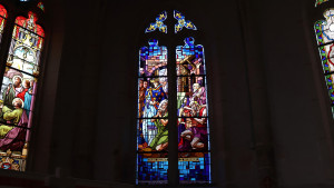 Aroffe, church - stained glass (I)