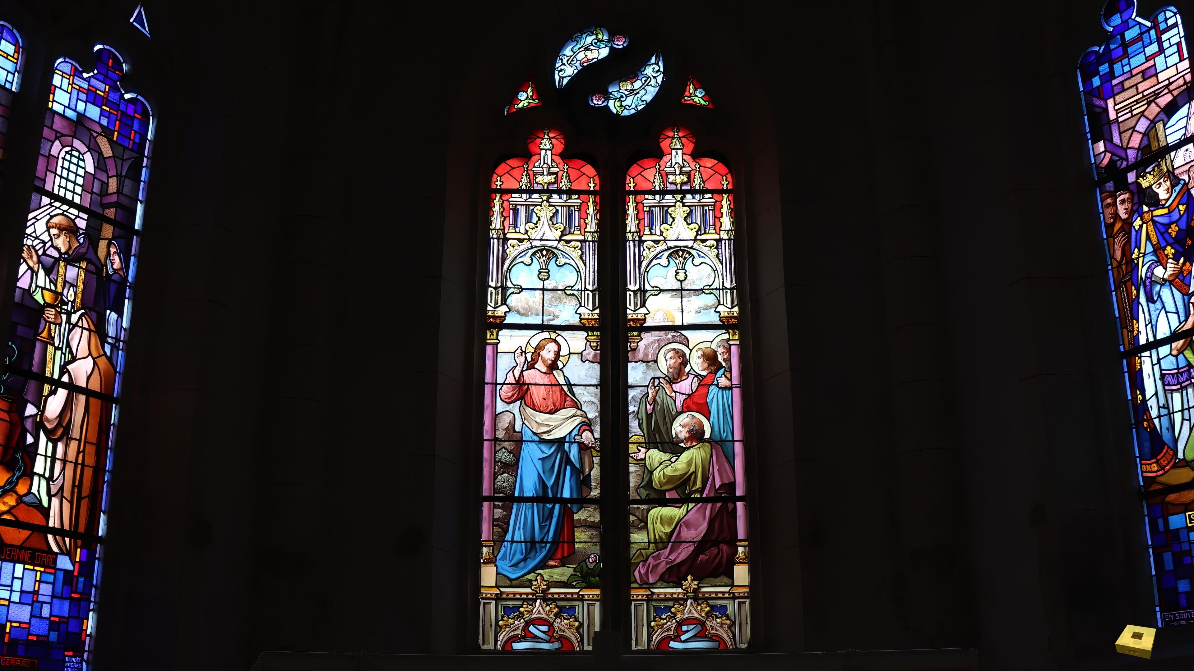 Aroffe, church - stained glass (I)