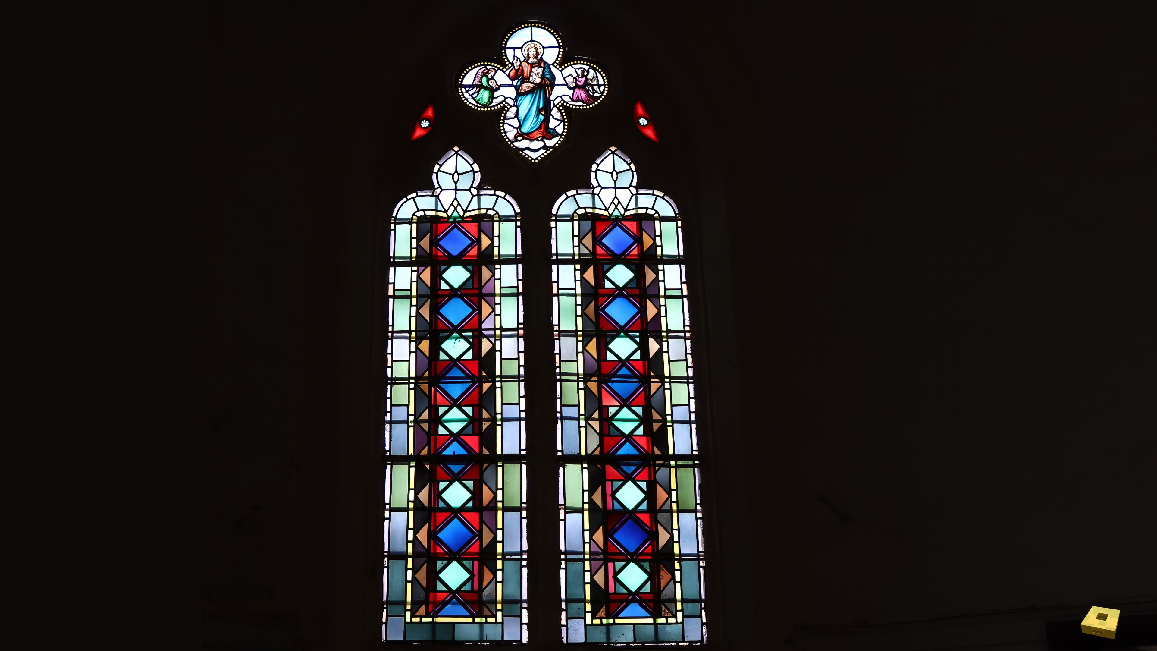 Attignéville, church, stained glass (I)
