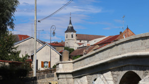 Autigny, view from the bridge (S)