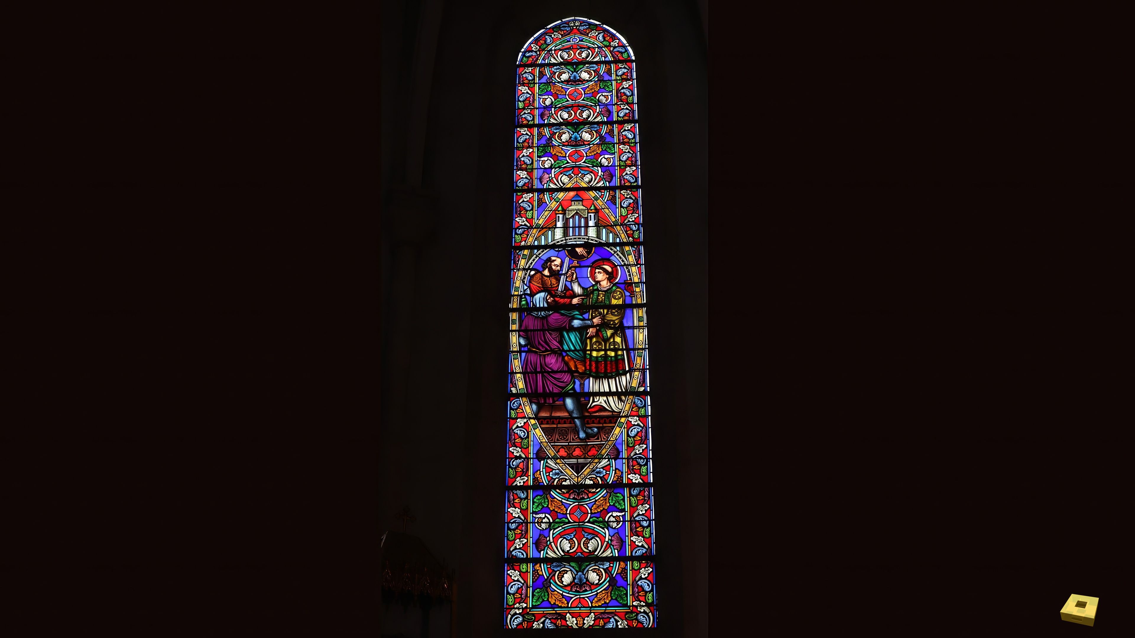 Autigny, church - stained glass (I)