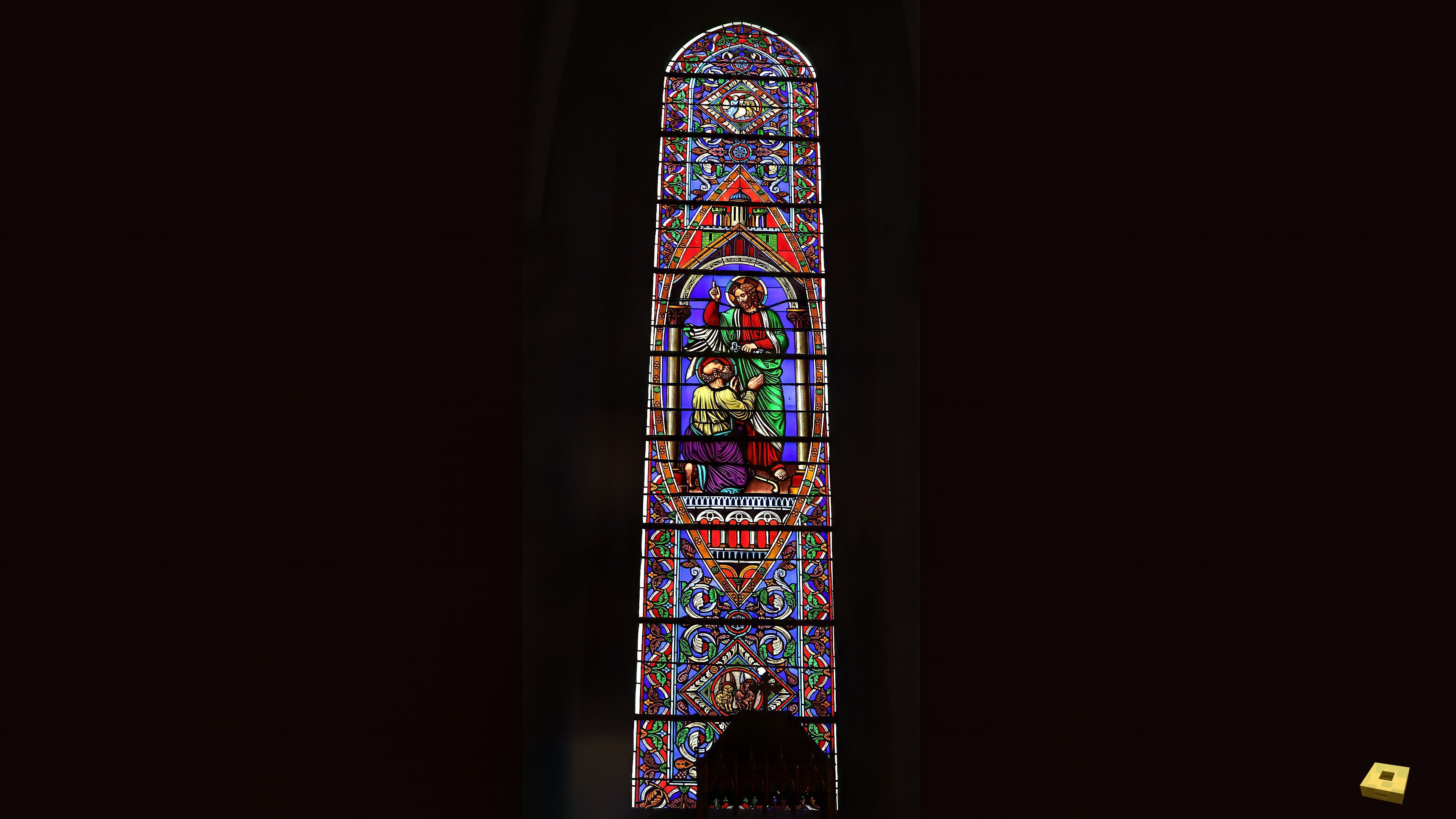 Autigny, church - stained glass (I)