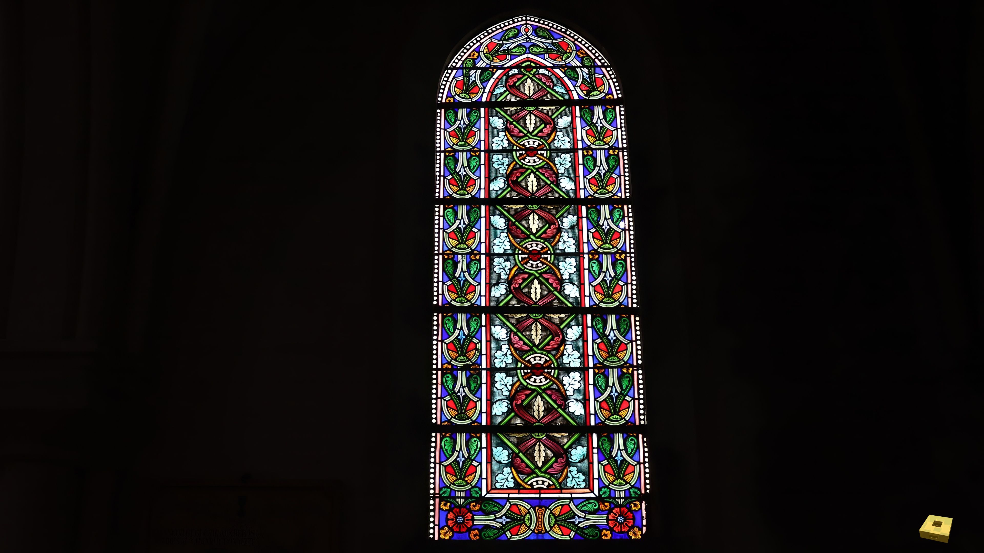 Autigny, church - stained glass (I)