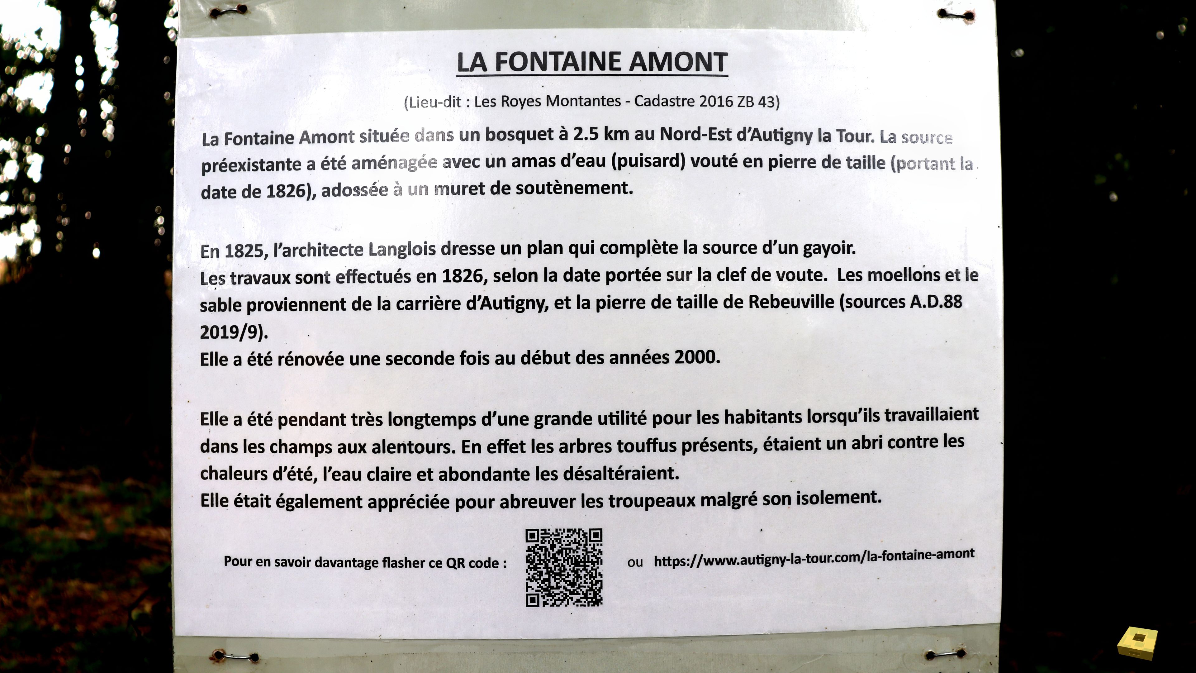 Autigny, fontaine Amont (I)