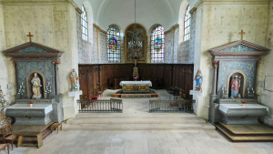 Barville, église - panoramique (P)