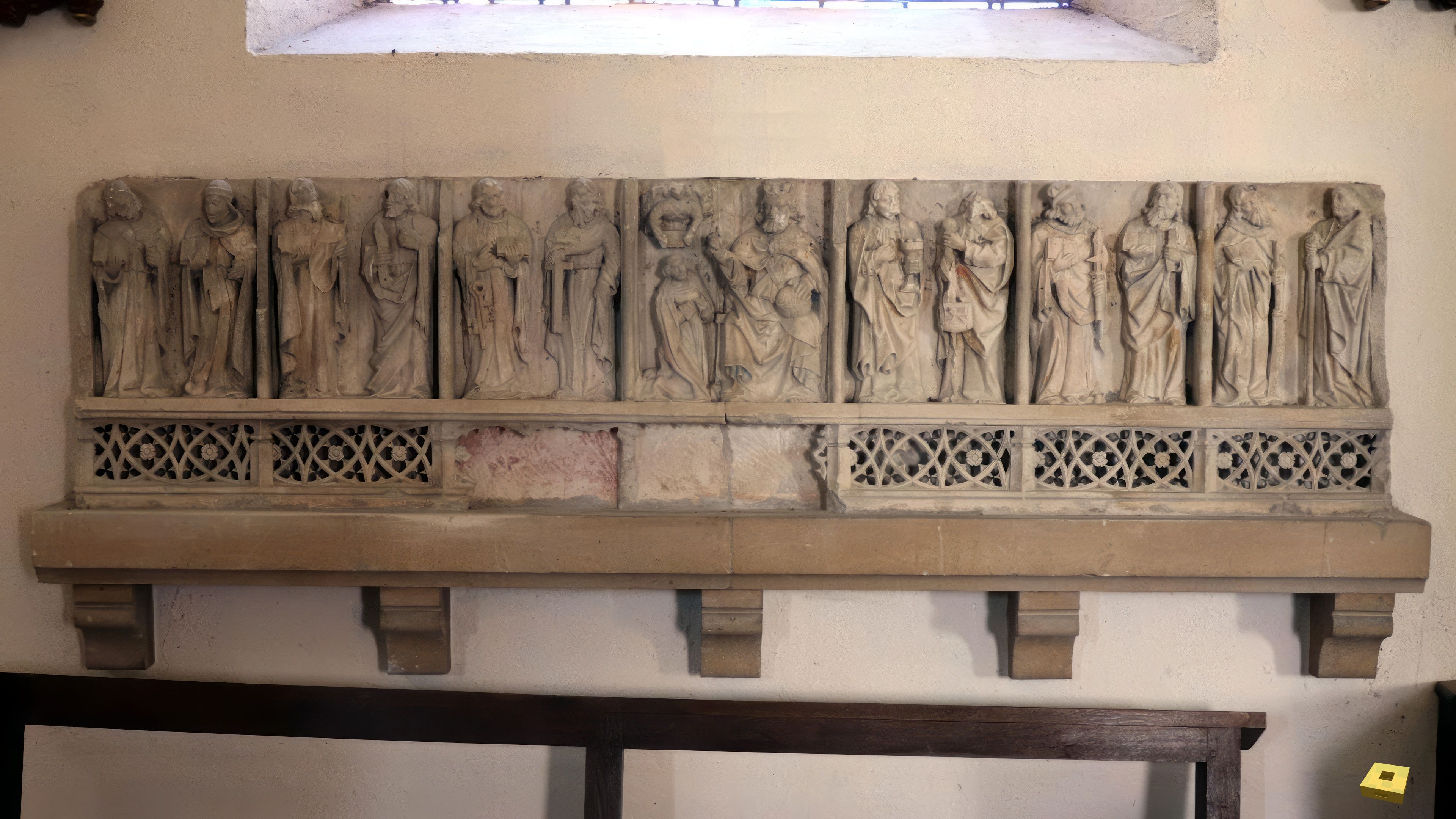 Bazoilles, church - altarpiece (I)