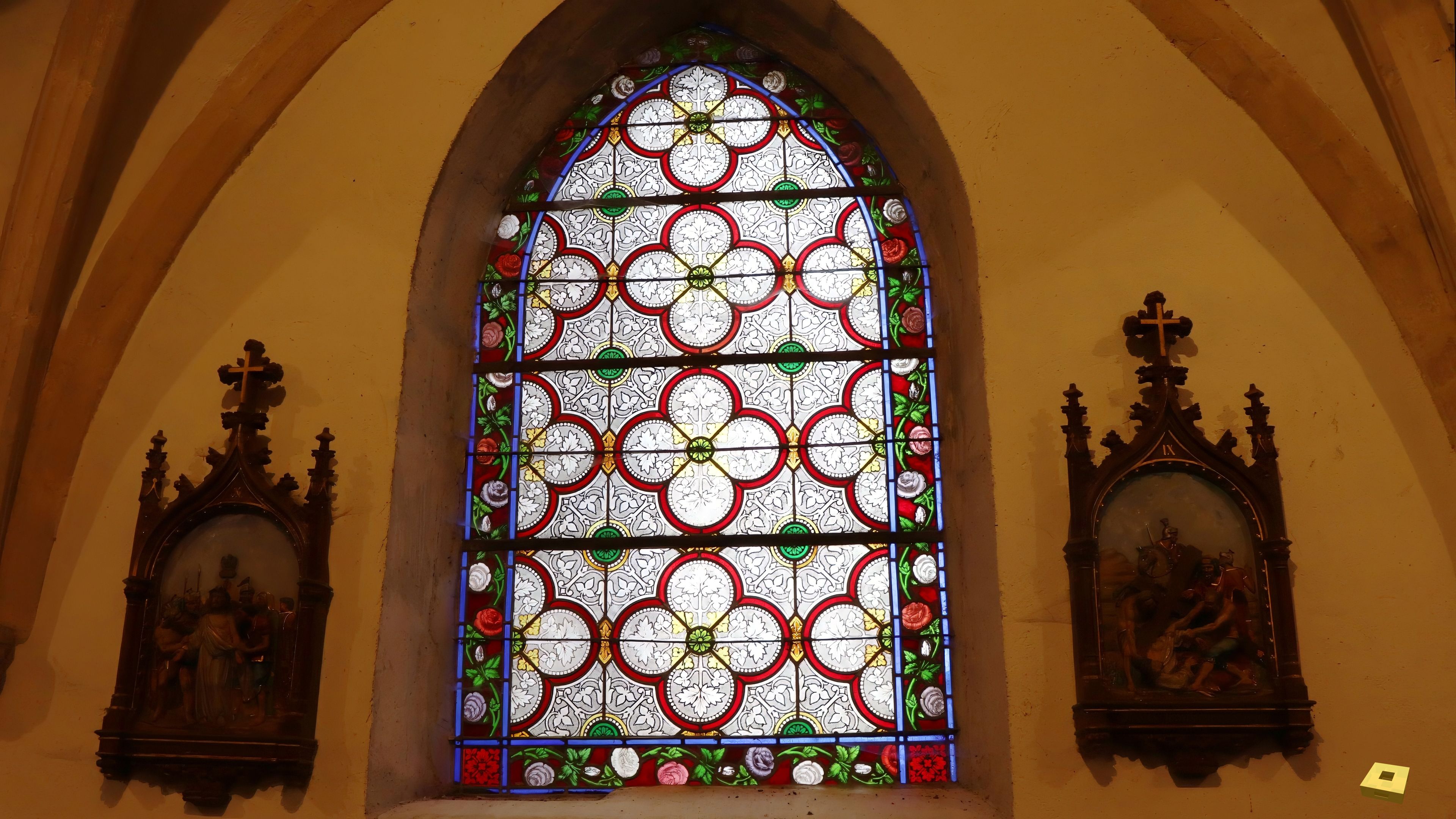 Bazoilles, église - vitrail (I)