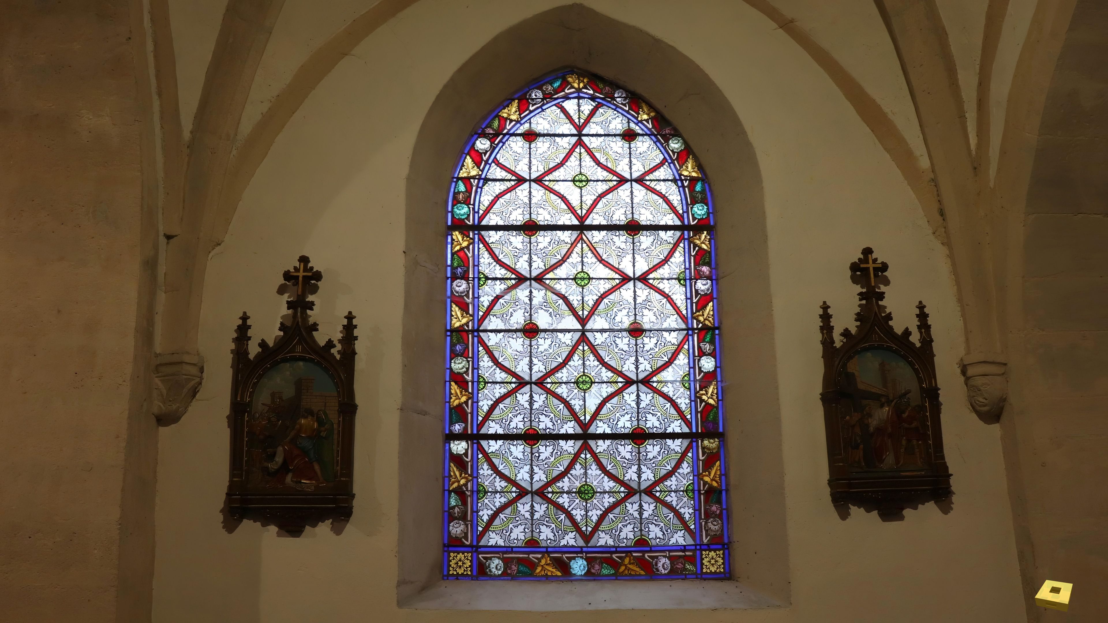 Bazoilles, église - vitrail (I)