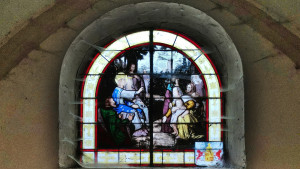 Bazoilles, église - vitrail (I)