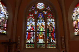 Bazoilles, église - vitrail (I)